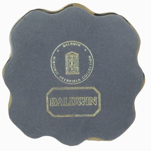 Vintage American Museum Brass Collection By Baldwin Deerfield Candlestick Set - Picture 8 of 9